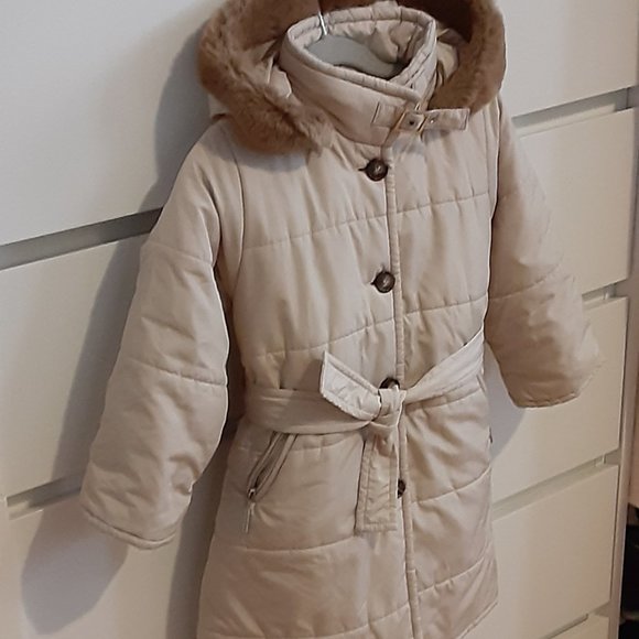 Il Gufo - puffer coat with detachable faux fur collar size 2T made in It… - Picture 2 of 11